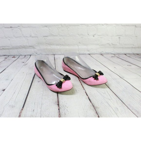 Vince Camuto Timba  Pink Suede Slip On Casual Flat Shoes Size 6 Medium - Picture 3 of 10